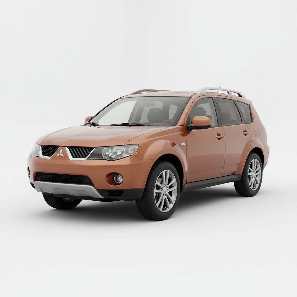 Mitsubishi Outlander II 2006 — widok boczny