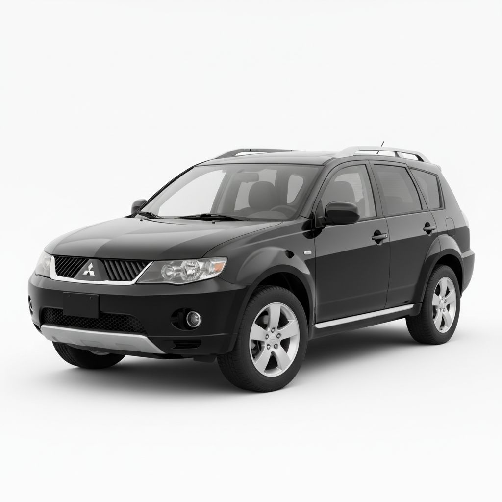 Mitsubishi Outlander II 2006 — widok boczny