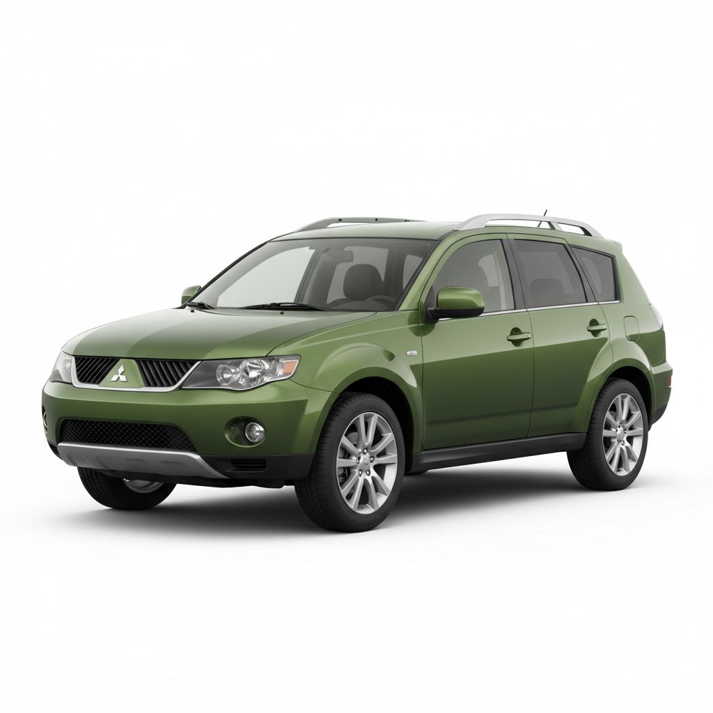 Mitsubishi Outlander II 2006 — widok boczny