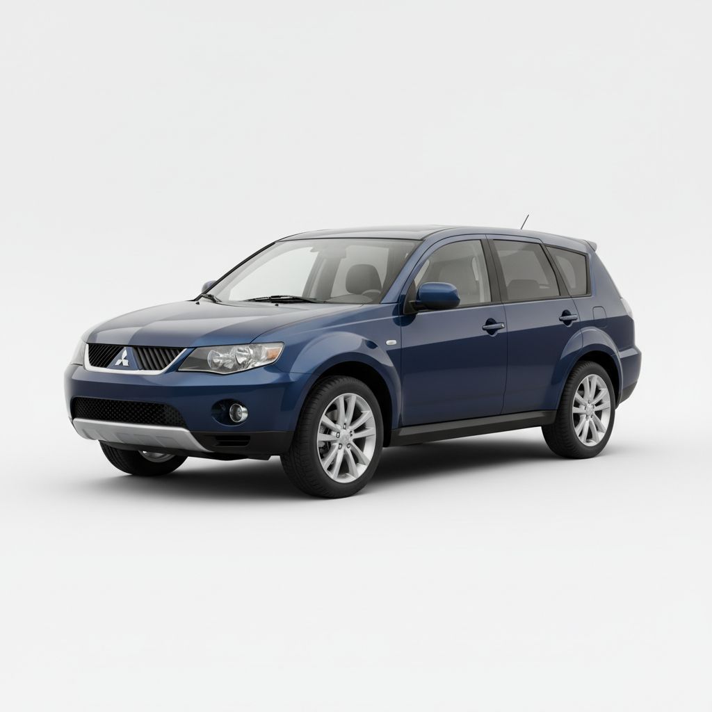 Mitsubishi Outlander II 2006 — widok boczny
