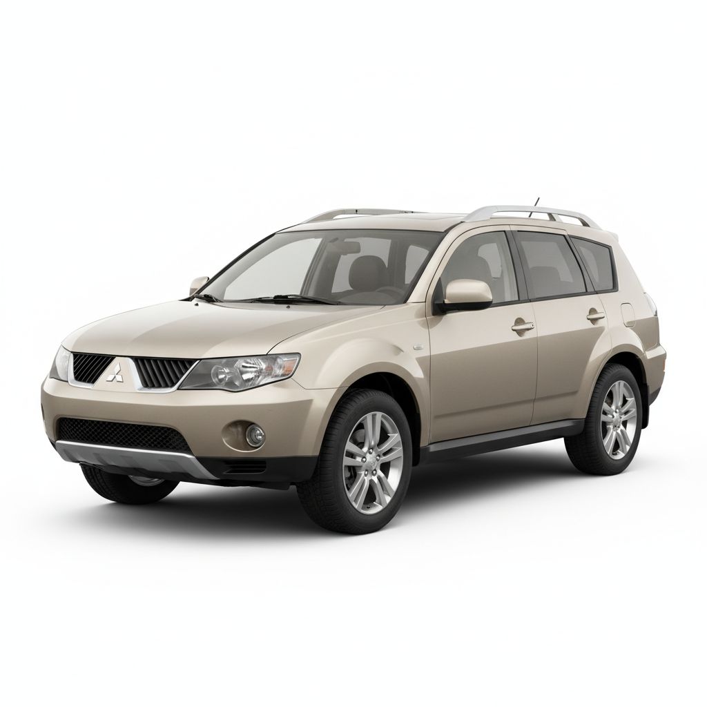 Mitsubishi Outlander II 2006 — widok boczny