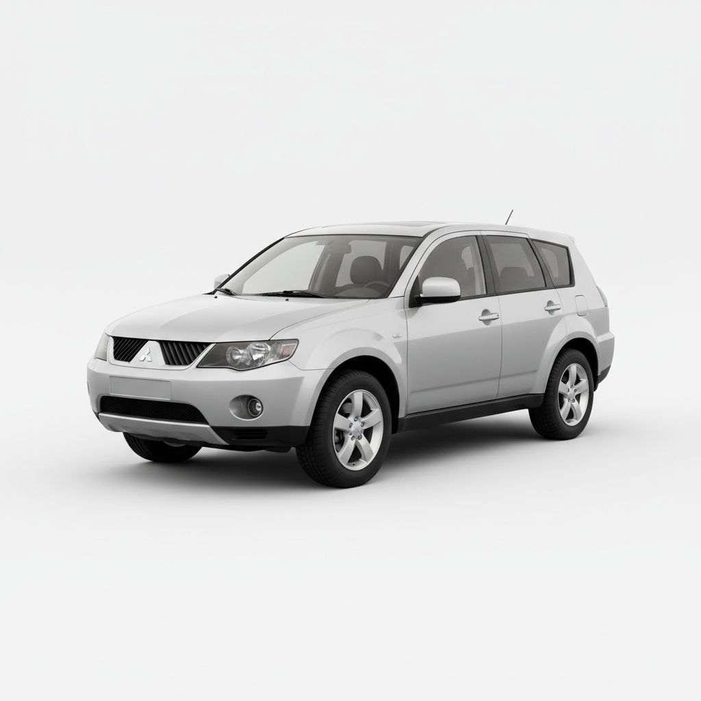 Mitsubishi Outlander II 2006 — widok boczny