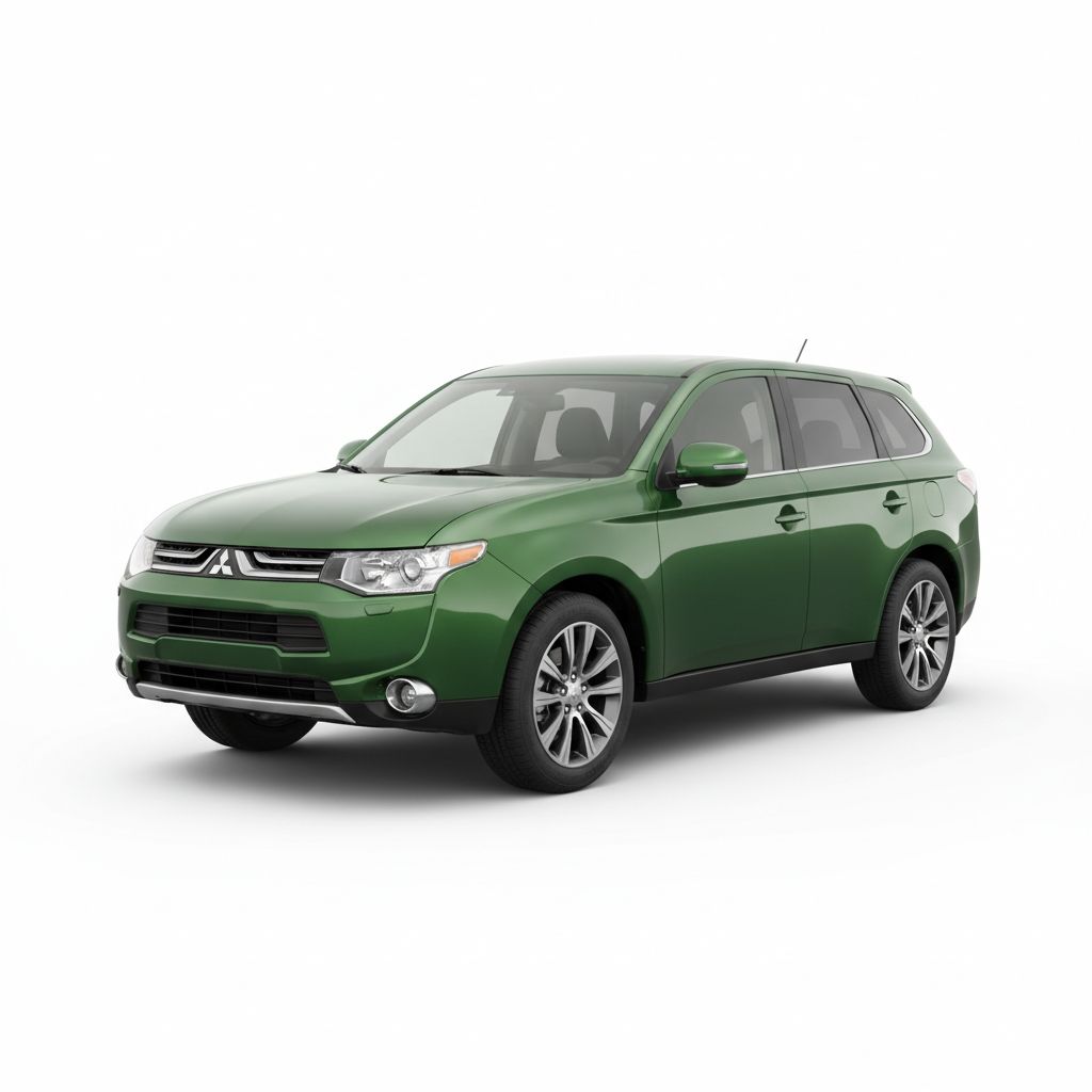 Mitsubishi Outlander III 2013 — widok boczny