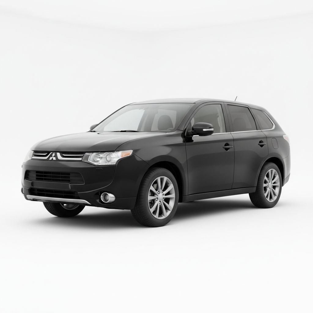Mitsubishi Outlander III 2013 — widok boczny