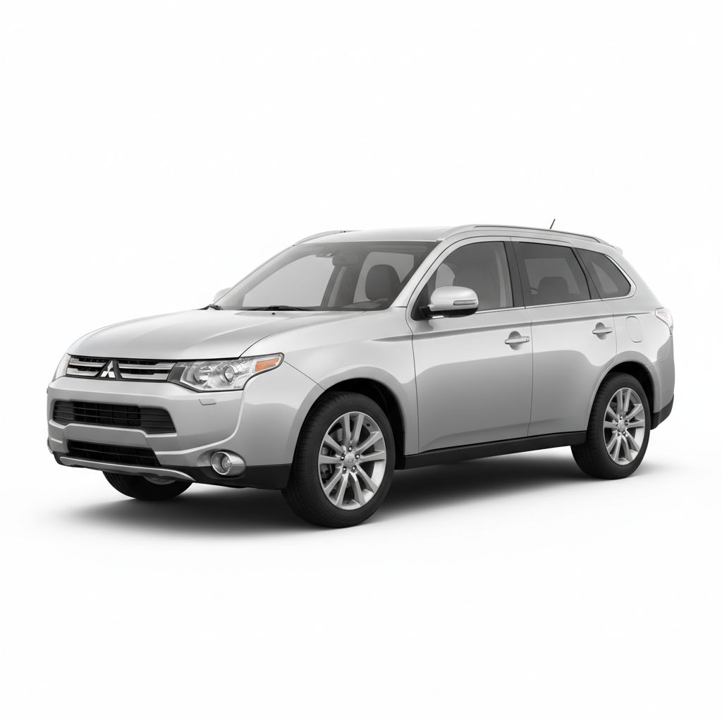 Mitsubishi Outlander III 2013 — widok boczny