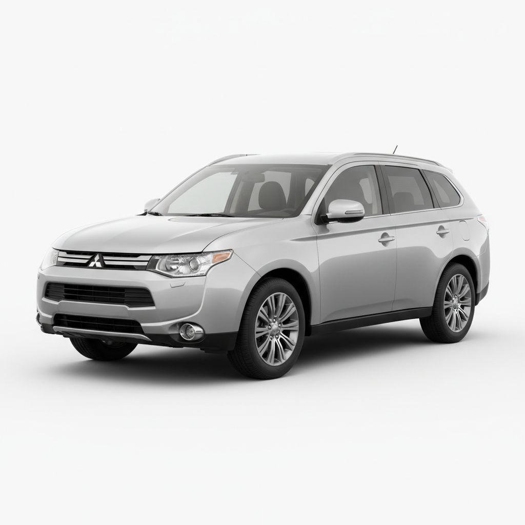 Mitsubishi Outlander III 2013 — widok boczny