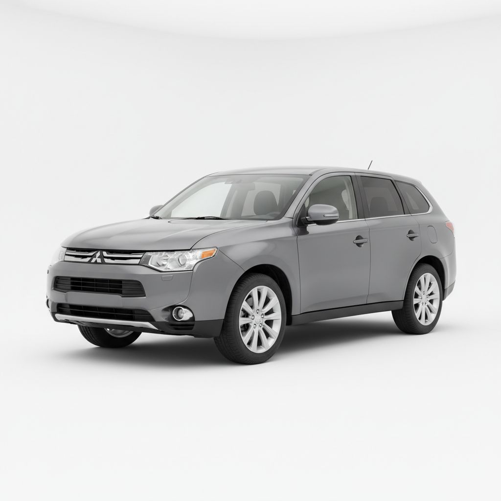 Mitsubishi Outlander III 2013 — widok boczny