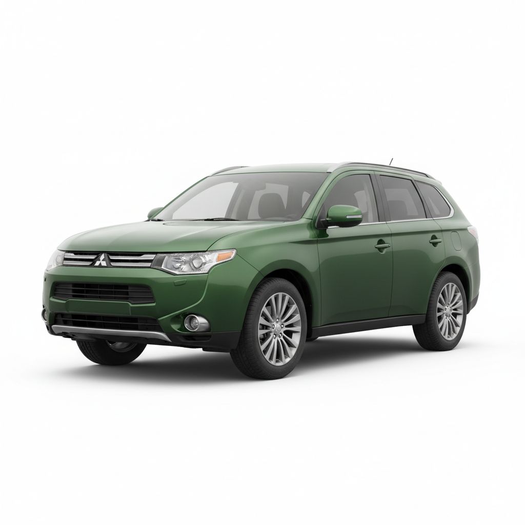 Mitsubishi Outlander III 2013 — widok boczny