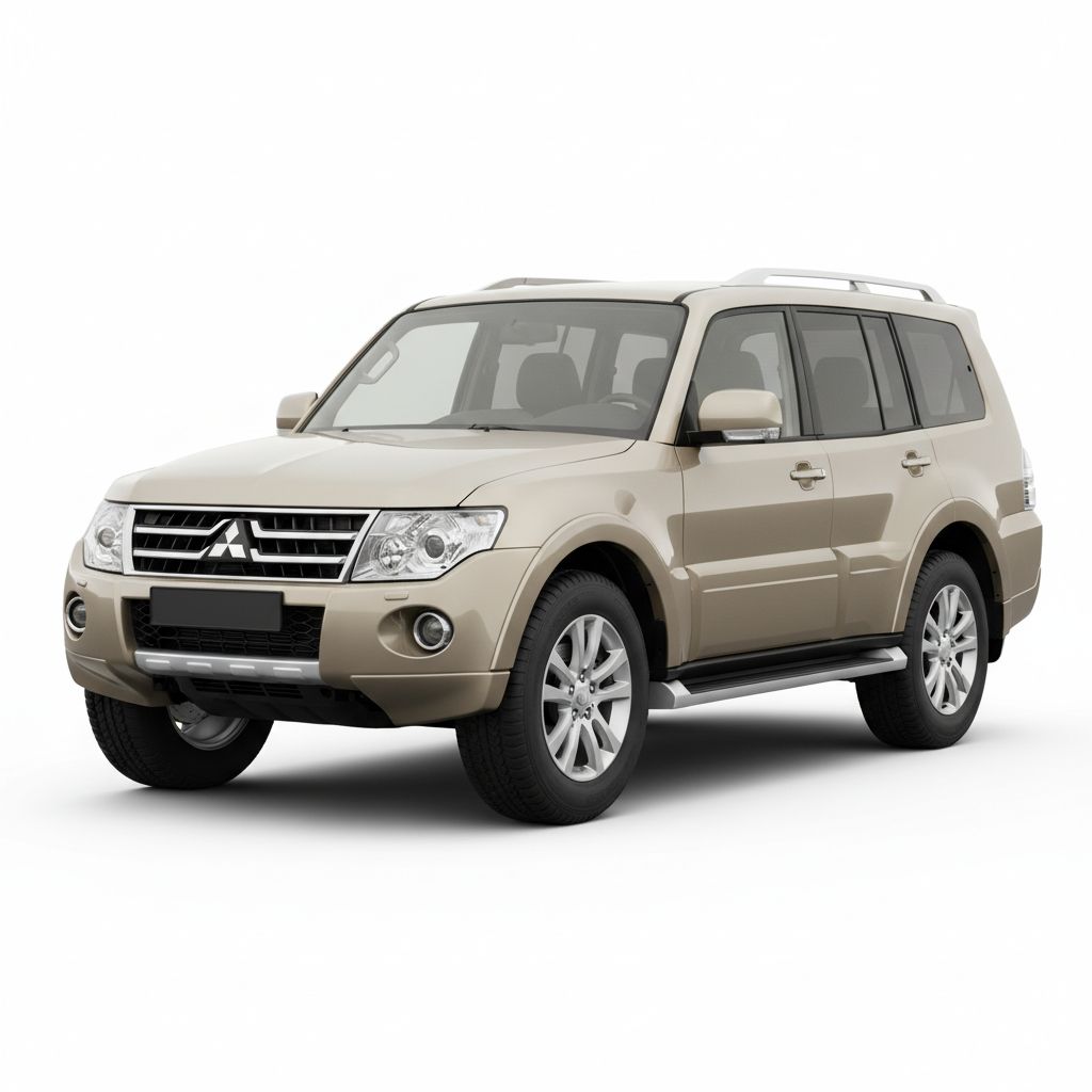 Mitsubishi Pajero V80 2006 — widok boczny