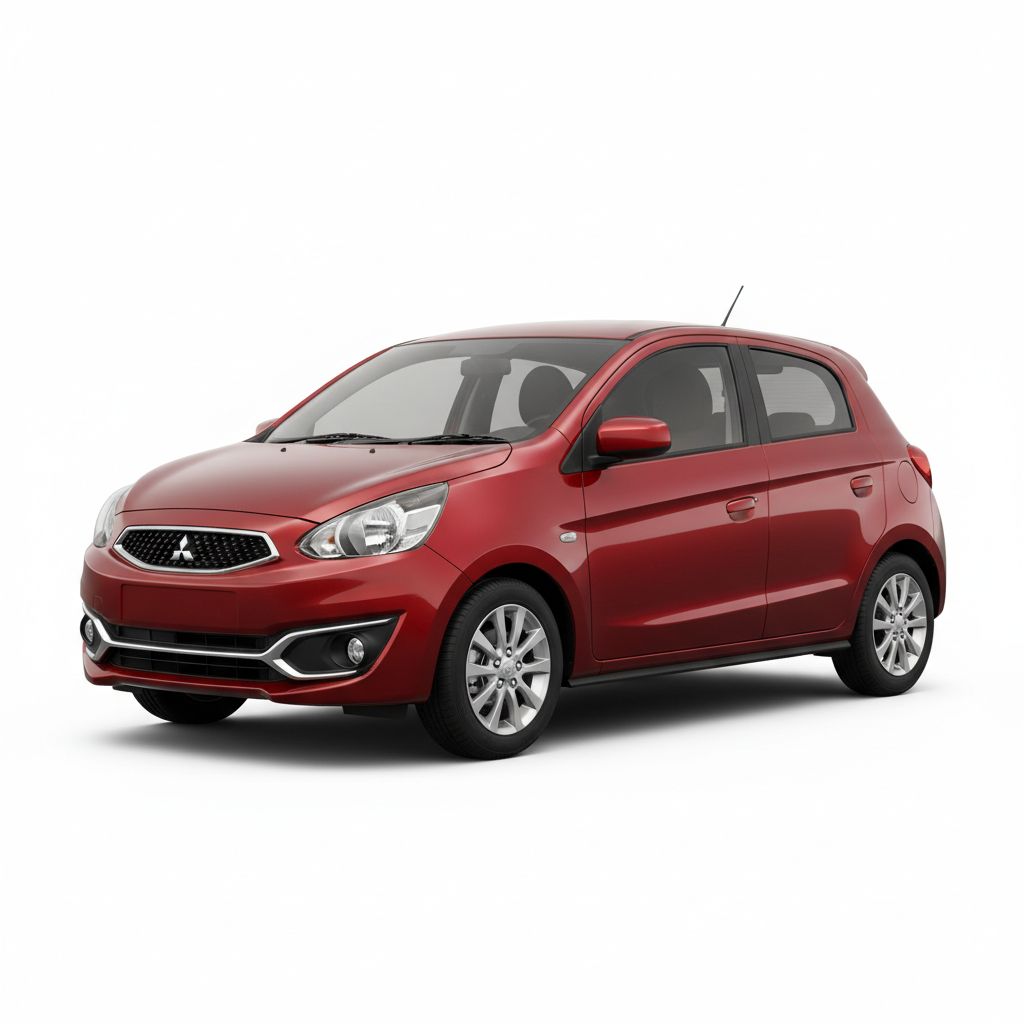Mitsubishi Space Star A00 2013 — widok boczny
