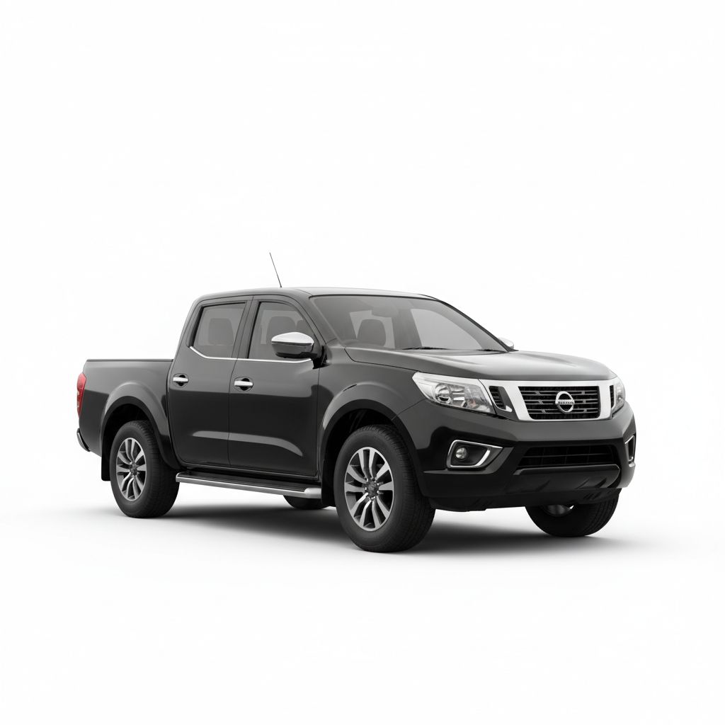 Nissan Navara D23 2015 — widok boczny