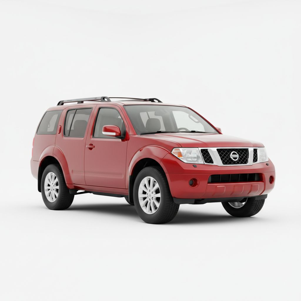 Nissan Pathfinder R51 2005 — widok boczny