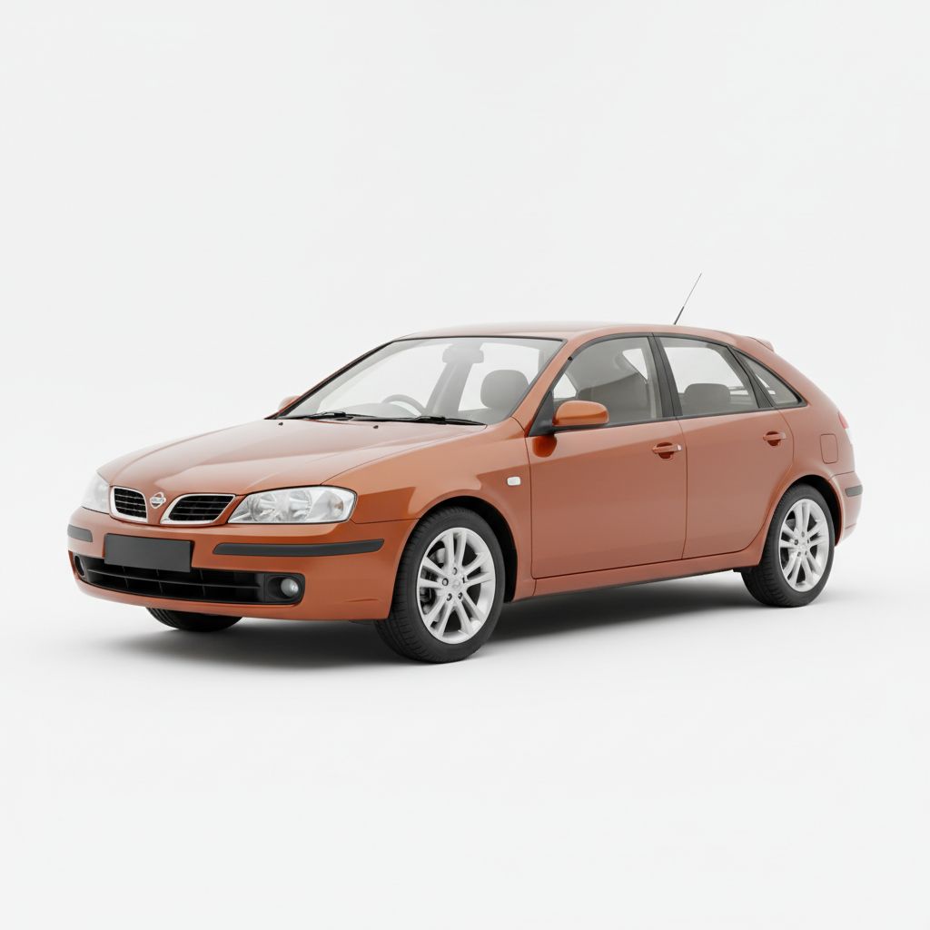 Nissan Primera P12 2005 — widok boczny
