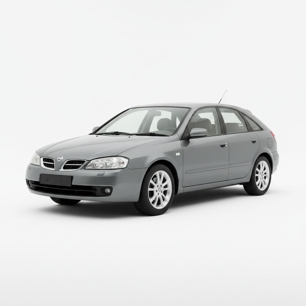 Nissan Primera P12 2002 — widok boczny