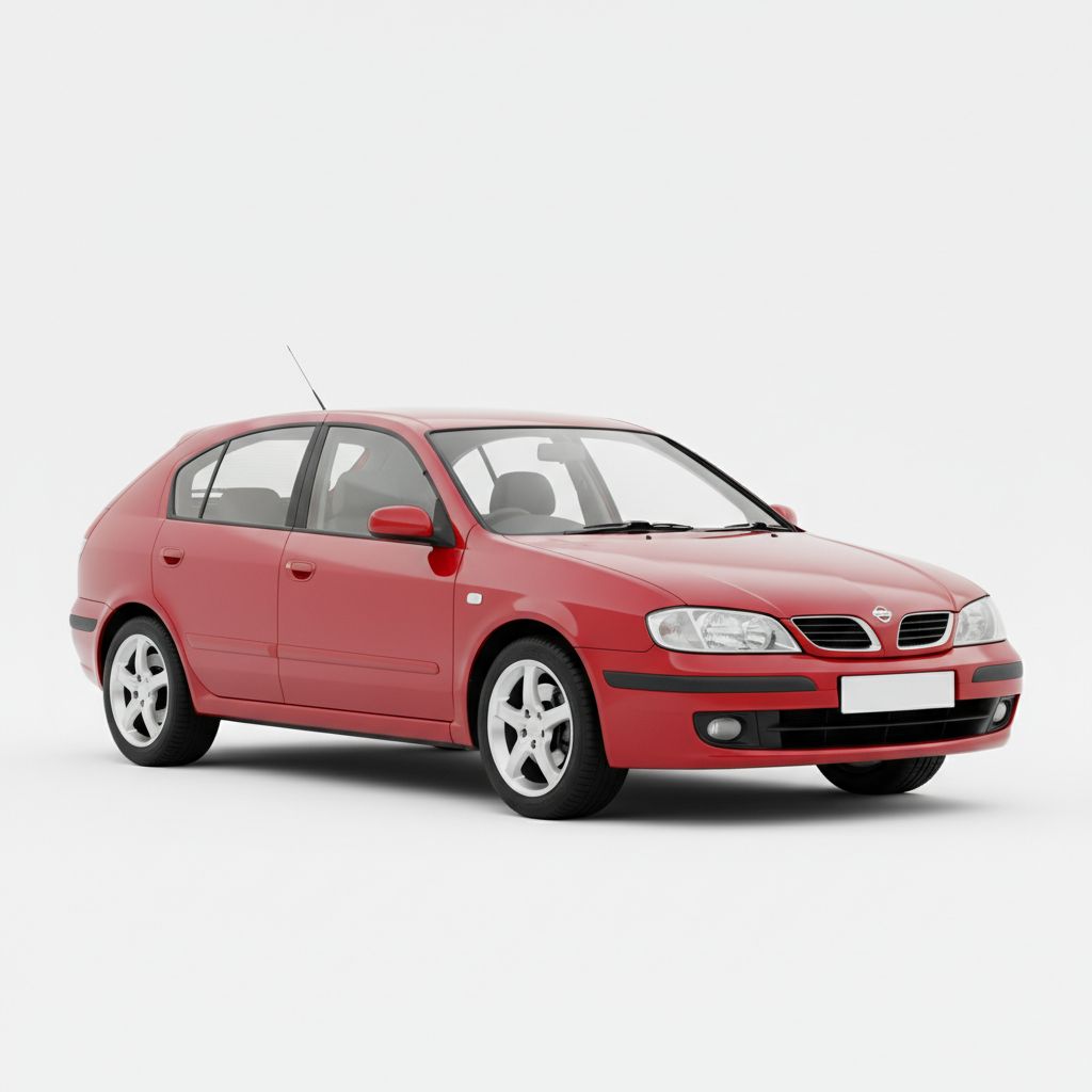 Nissan Primera P12 2002 — widok boczny