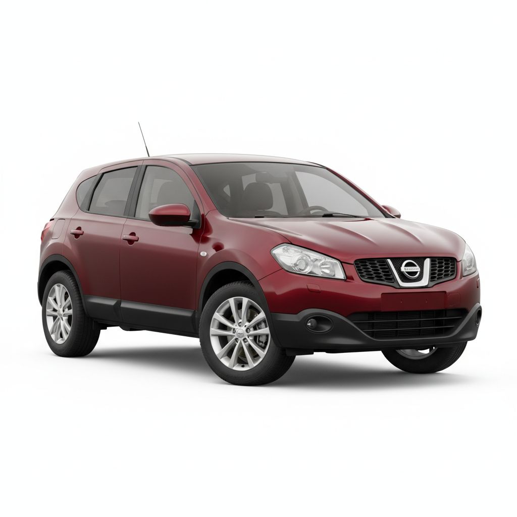 Nissan Qashqai J10 2007 — widok boczny
