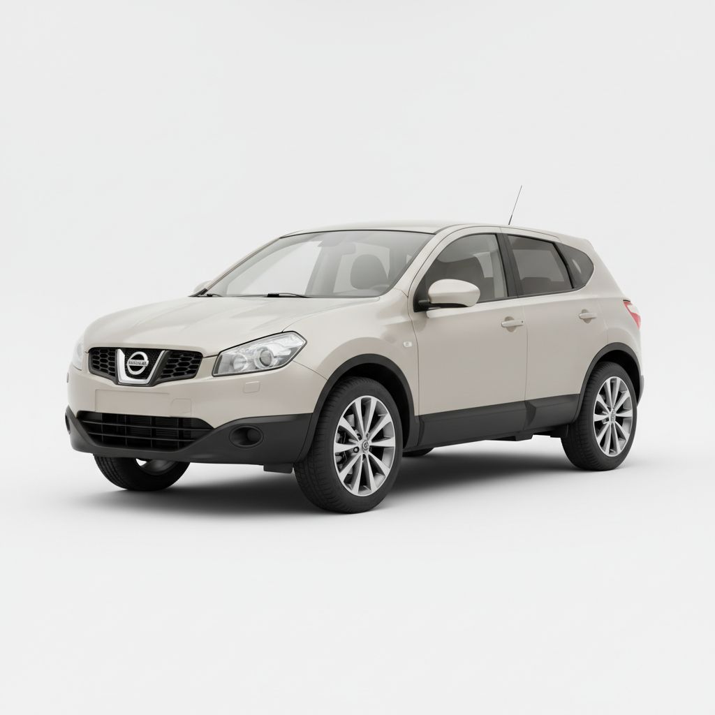 Nissan Qashqai J10 2007 — widok boczny