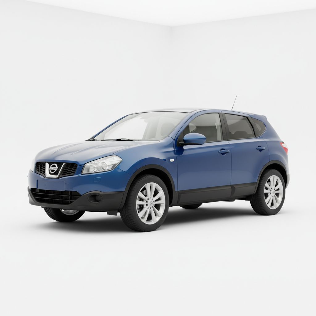 Nissan Qashqai J10 2007 — widok boczny