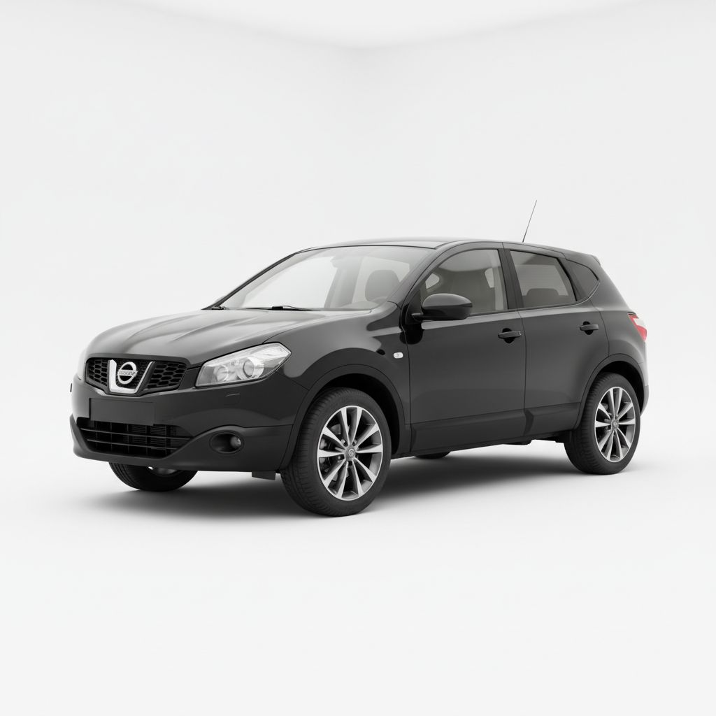 Nissan Qashqai J10 2007 — widok boczny