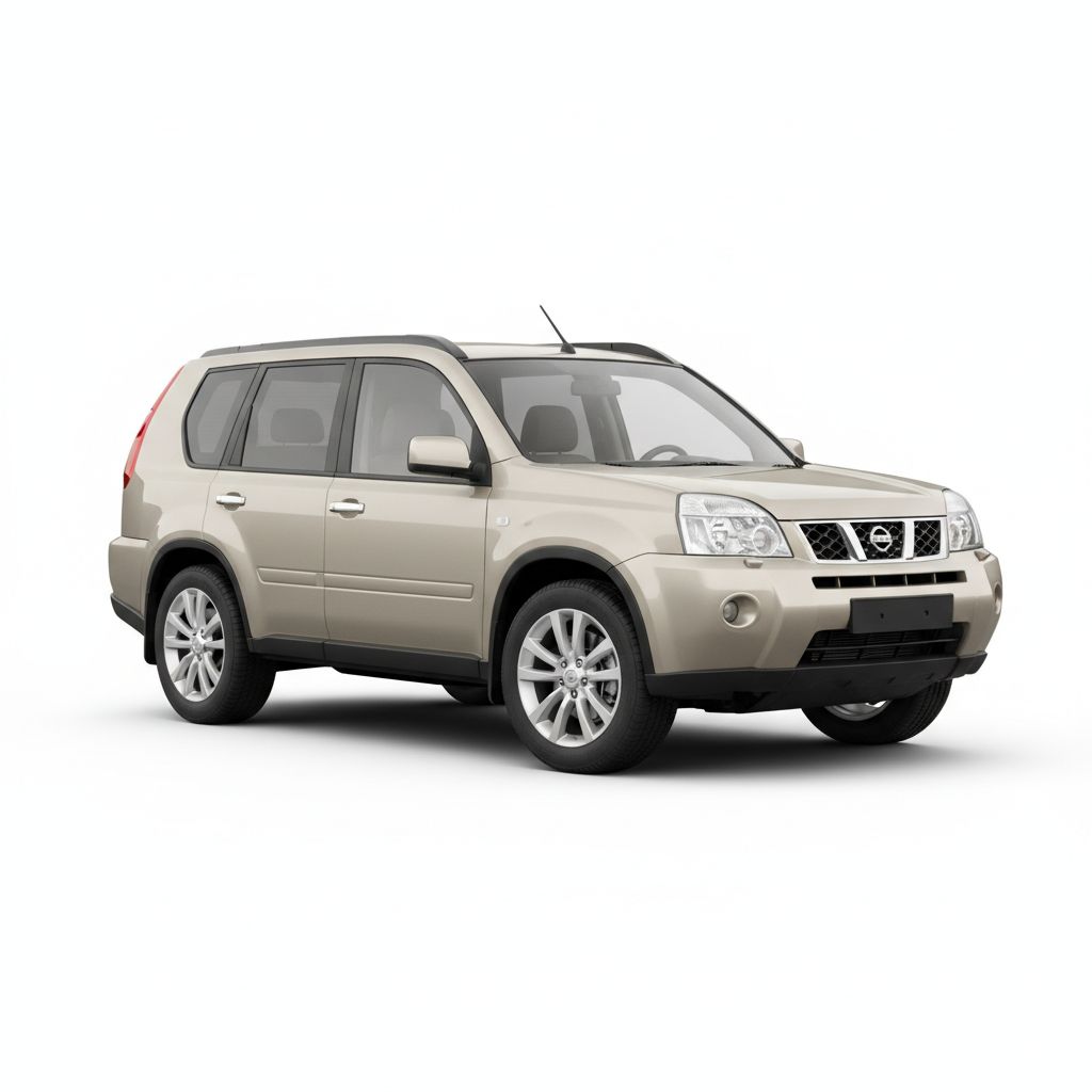 Nissan X-Trail T31 2007 — widok boczny