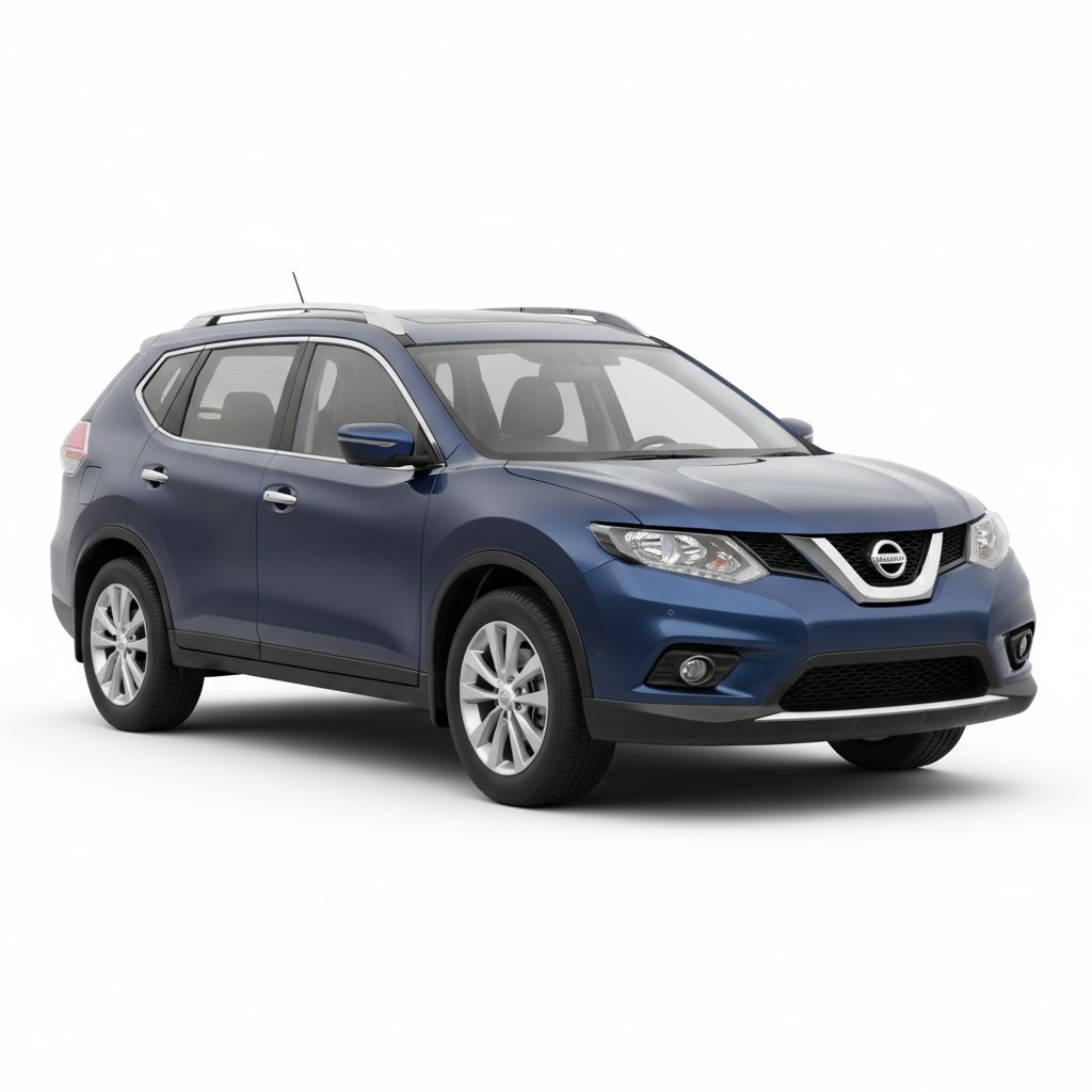 Nissan X-Trail T32 2014 — widok boczny