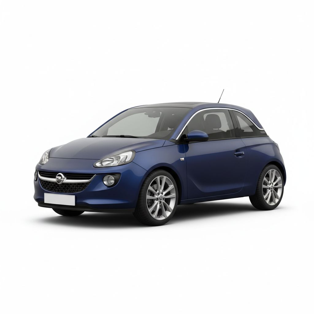 Opel Adam Mk1 2015 — widok boczny