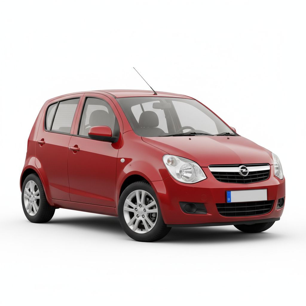 Opel Agila B 2010 — widok boczny