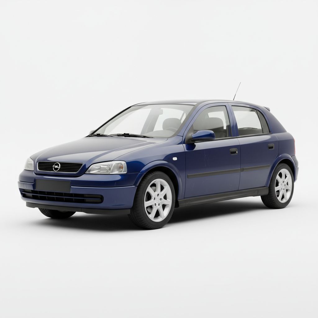 Opel Astra G 1998 — widok boczny