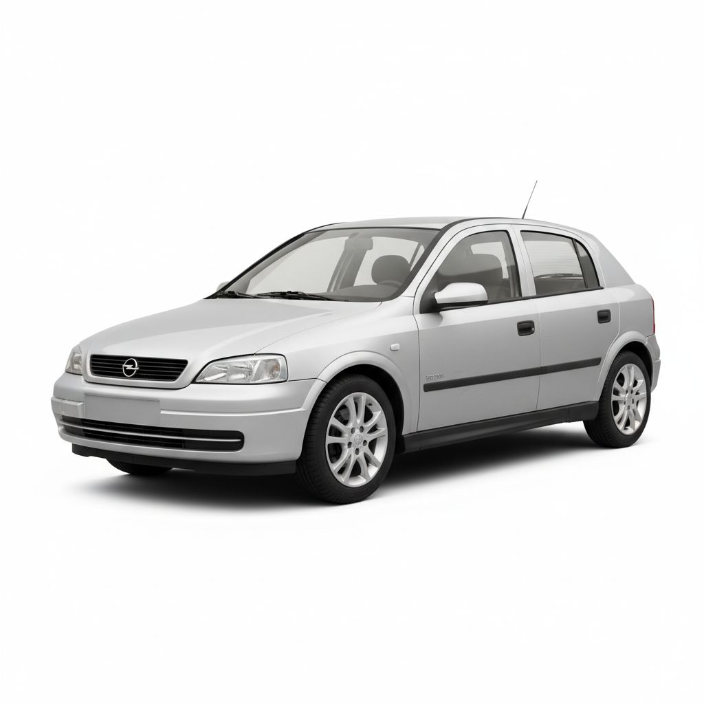 Opel Astra G 1998 — widok boczny