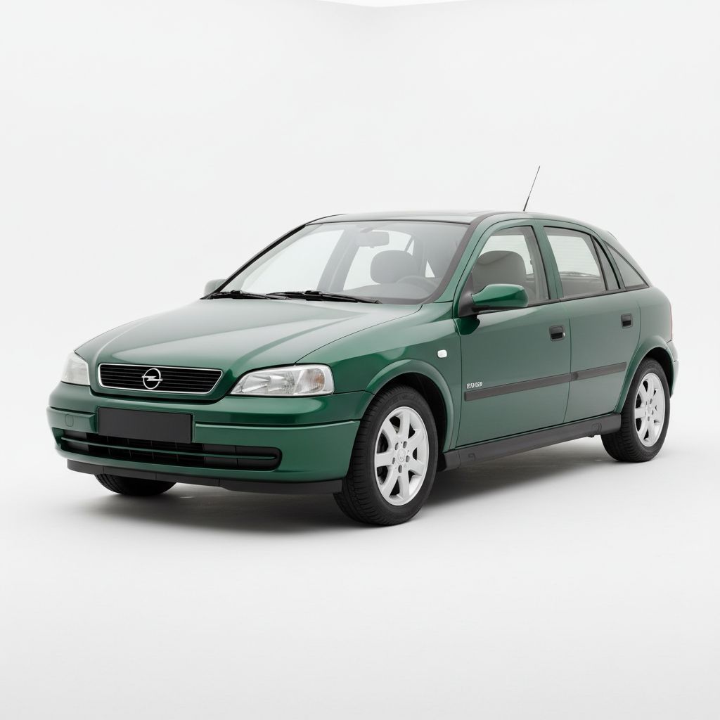 Opel Astra G 2002 — widok boczny