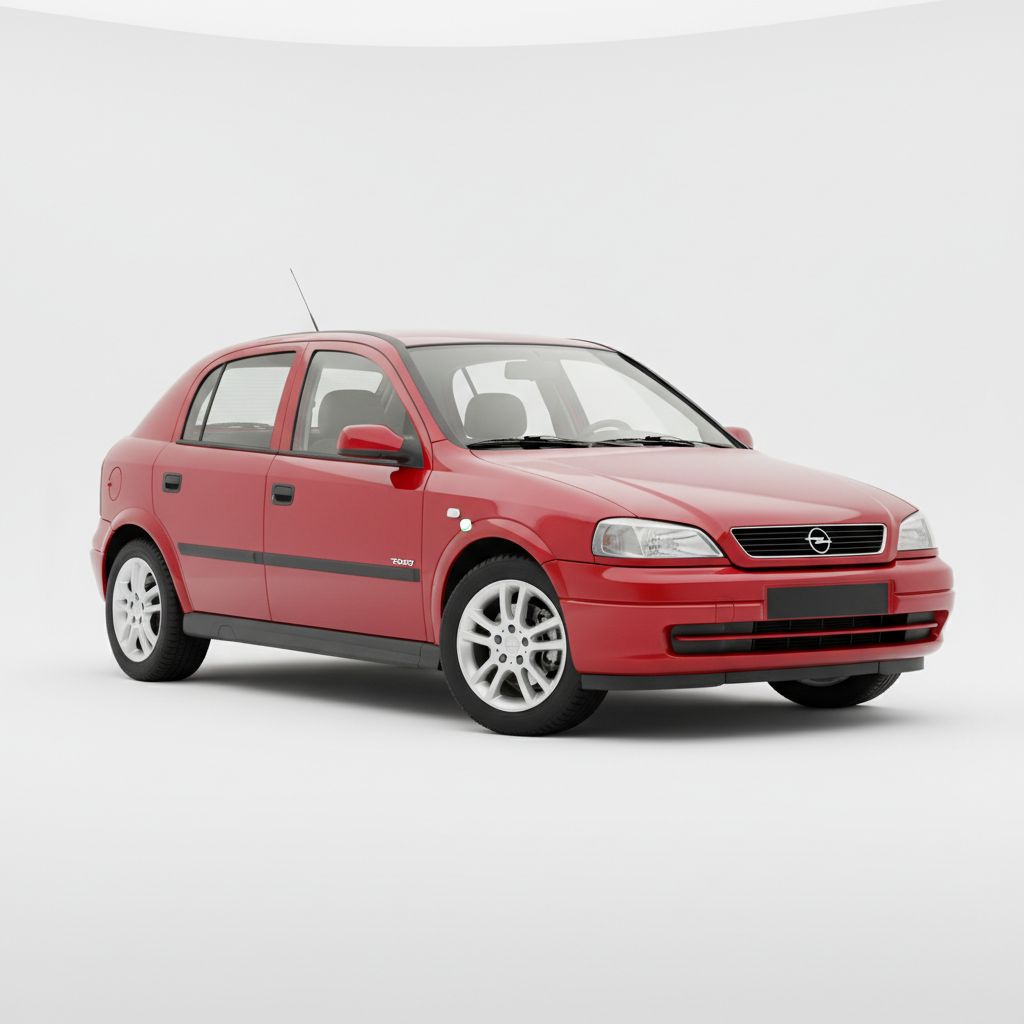 Opel Astra G 1998 — widok boczny