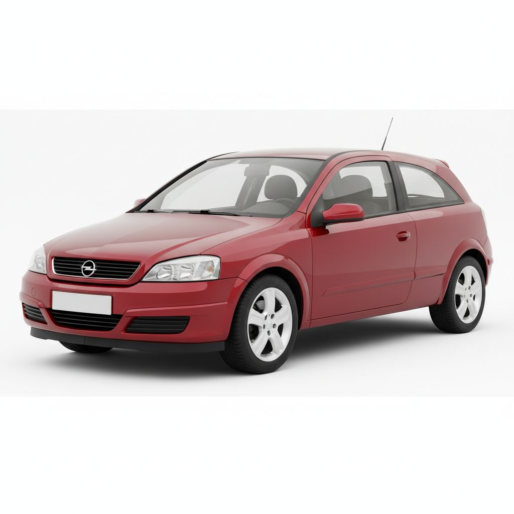 Opel Astra H 2004 — widok boczny