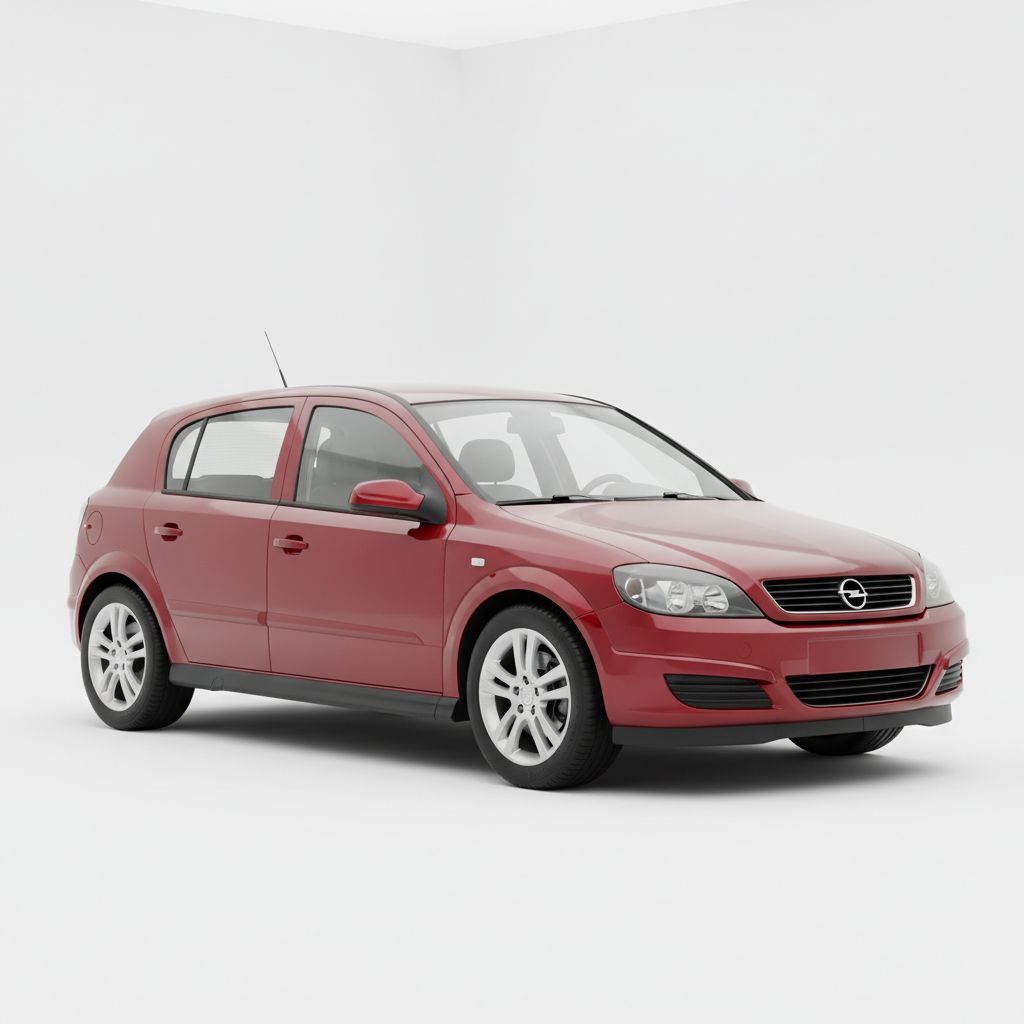 Opel Astra H 2007 — widok boczny