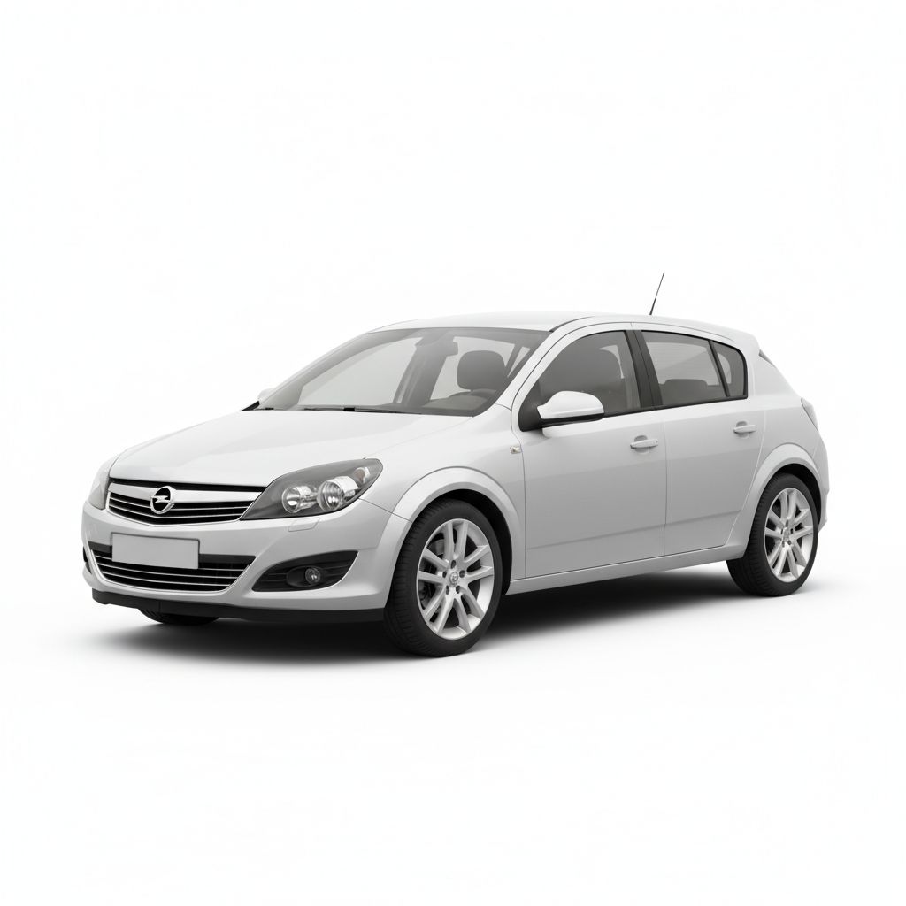 Opel Astra J 2009 — widok boczny