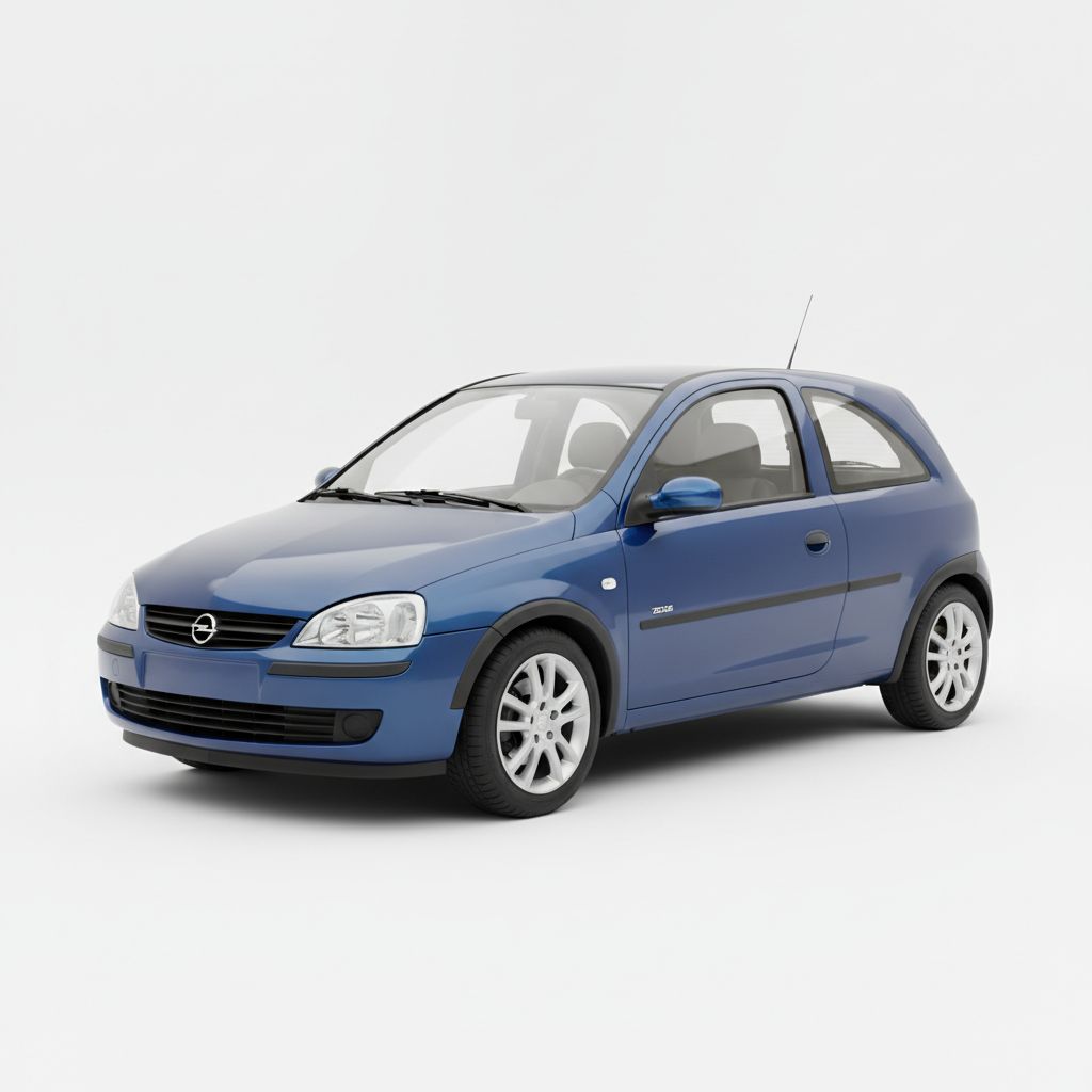 Opel Corsa C 2000 — widok boczny