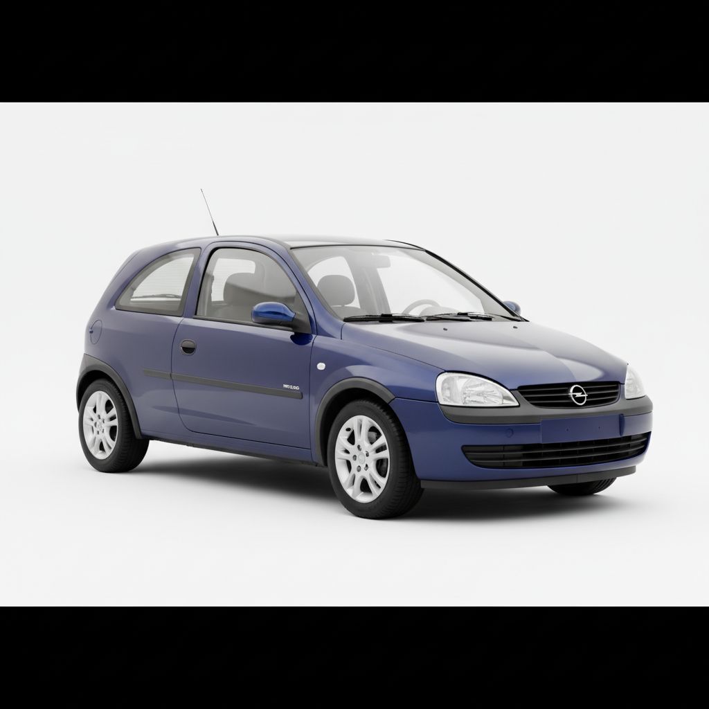 Opel Corsa C 2000 — widok boczny