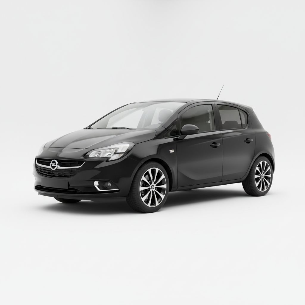 Opel Corsa E 2018 — widok boczny