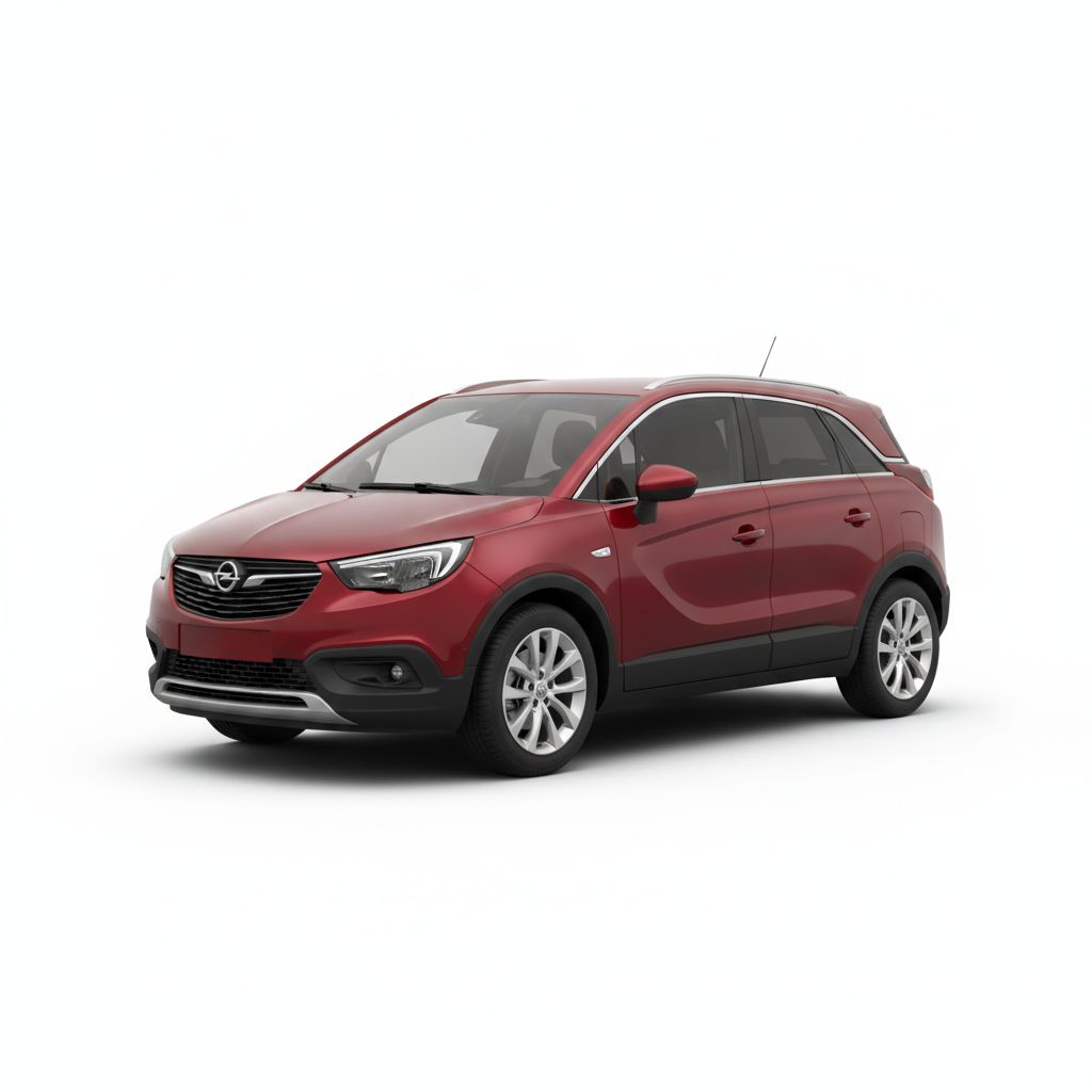 Opel Crossland Mk1 2017 — widok boczny