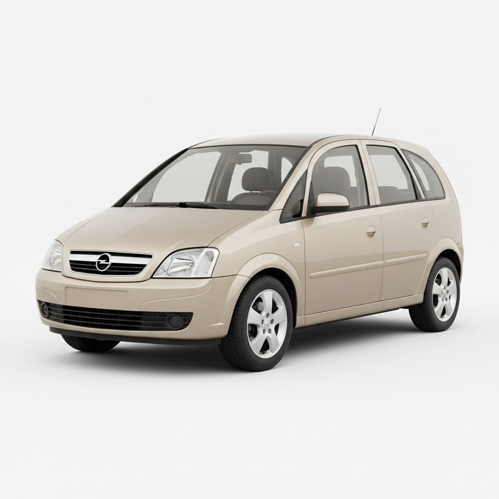 Opel Meriva A 2003 — widok boczny