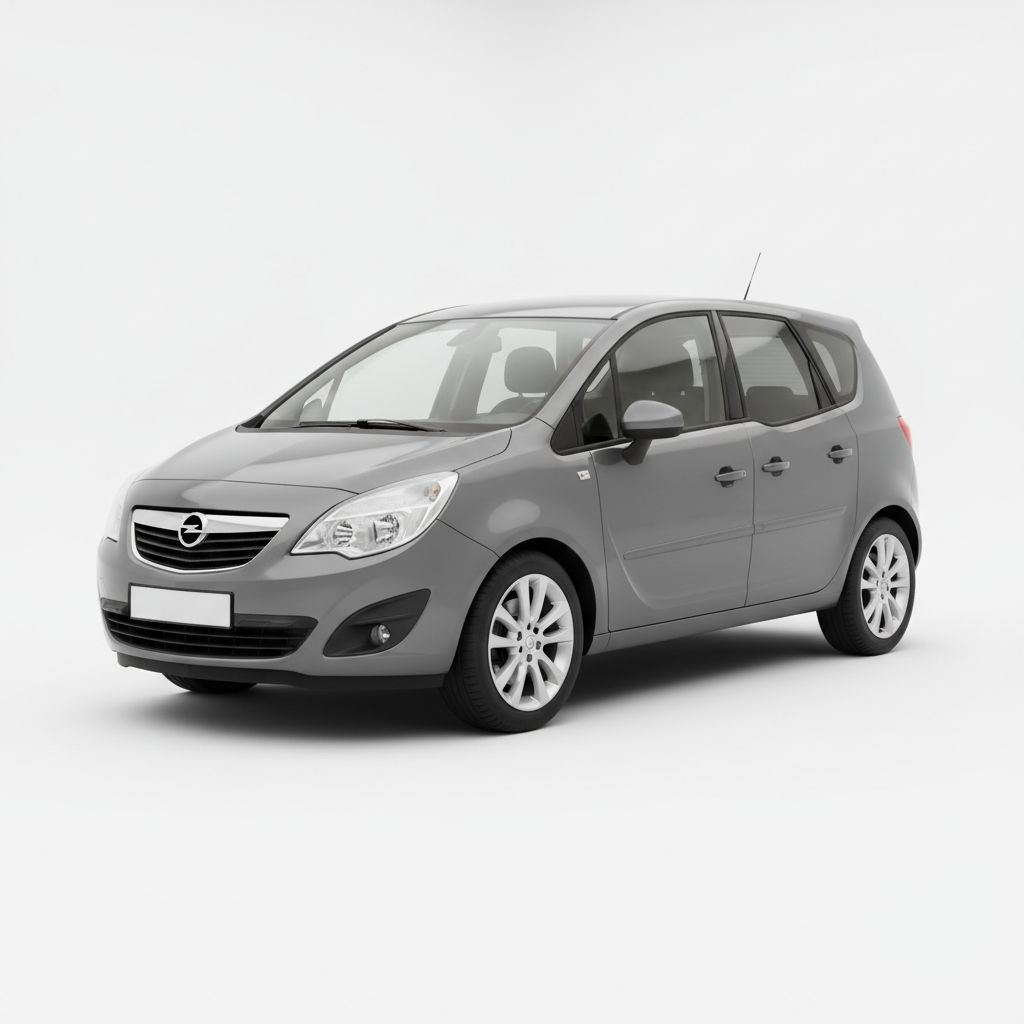 Opel Meriva B 2010 — widok boczny