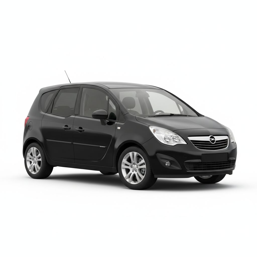 Opel Meriva B 2010 — widok boczny