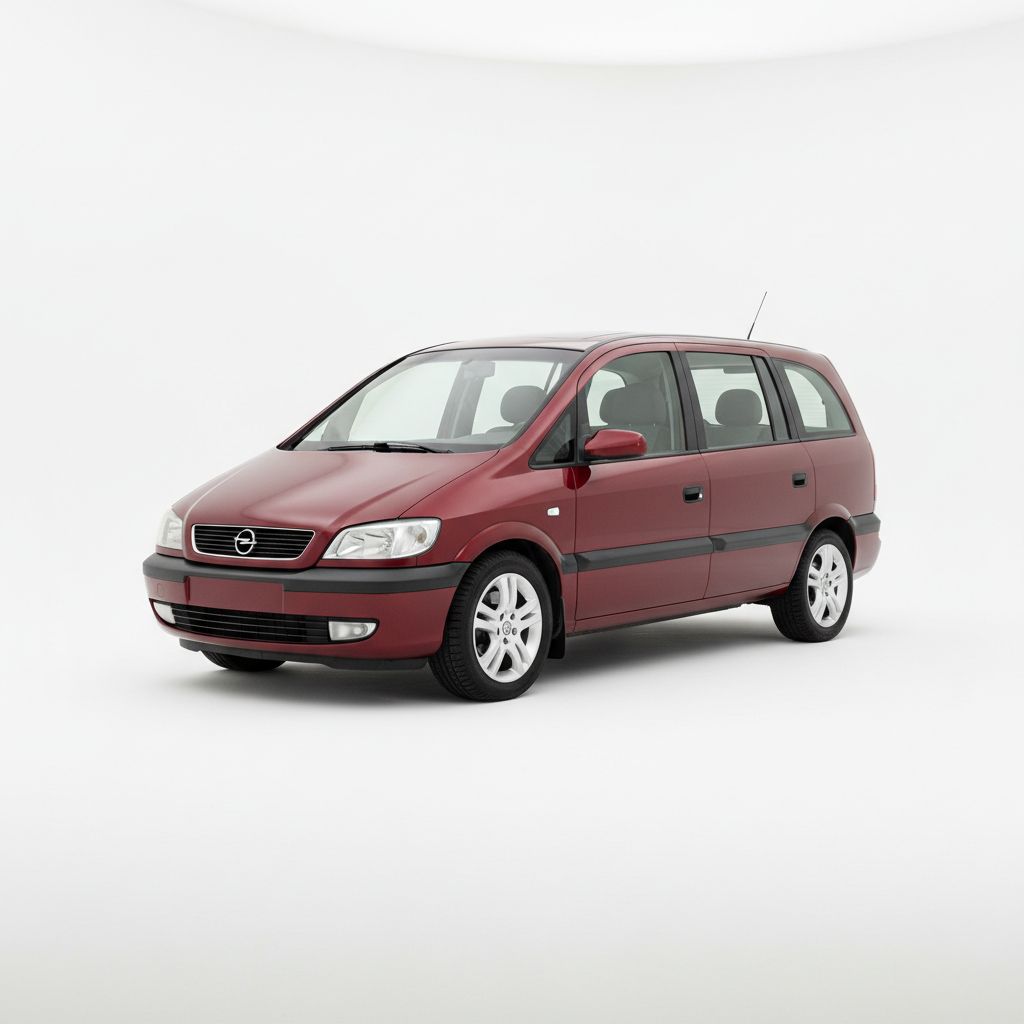 Opel Zafira A 1999 — widok boczny