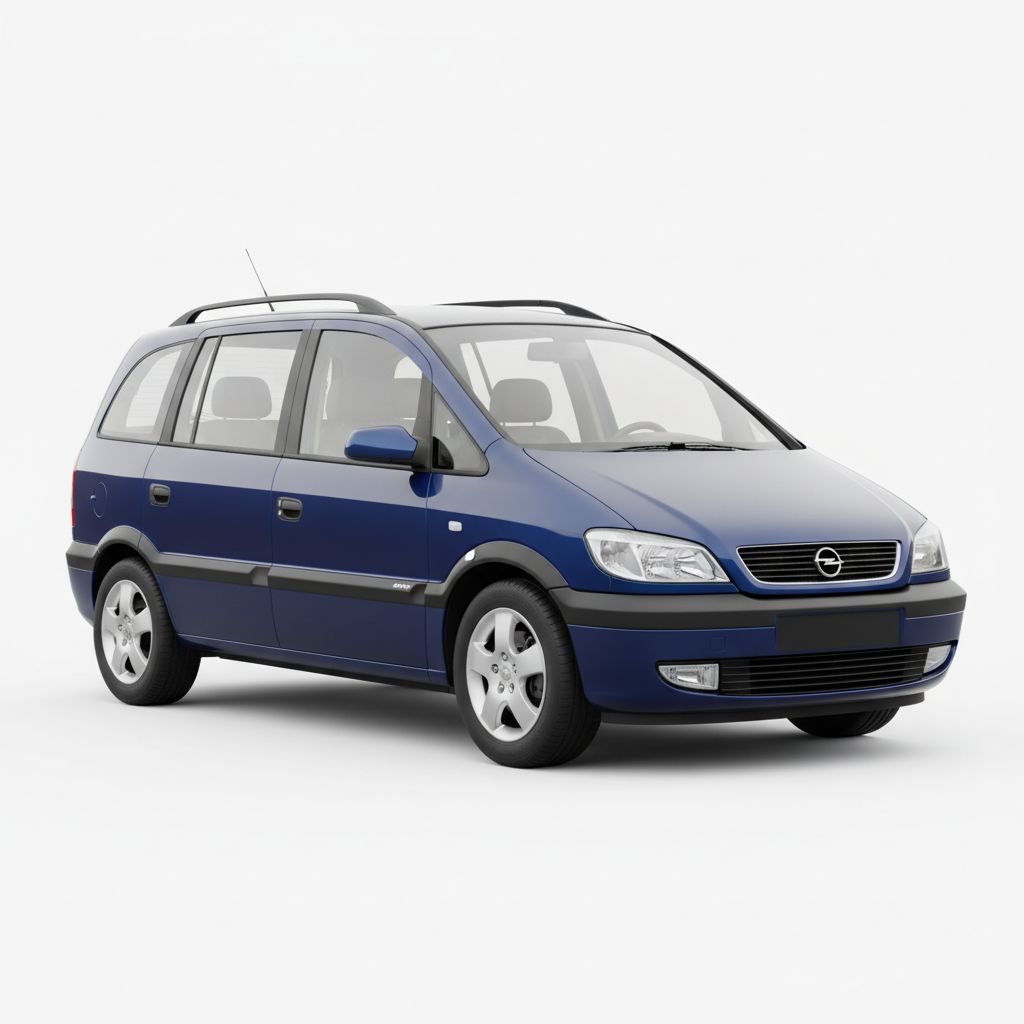 Opel Zafira A 1999 — widok boczny