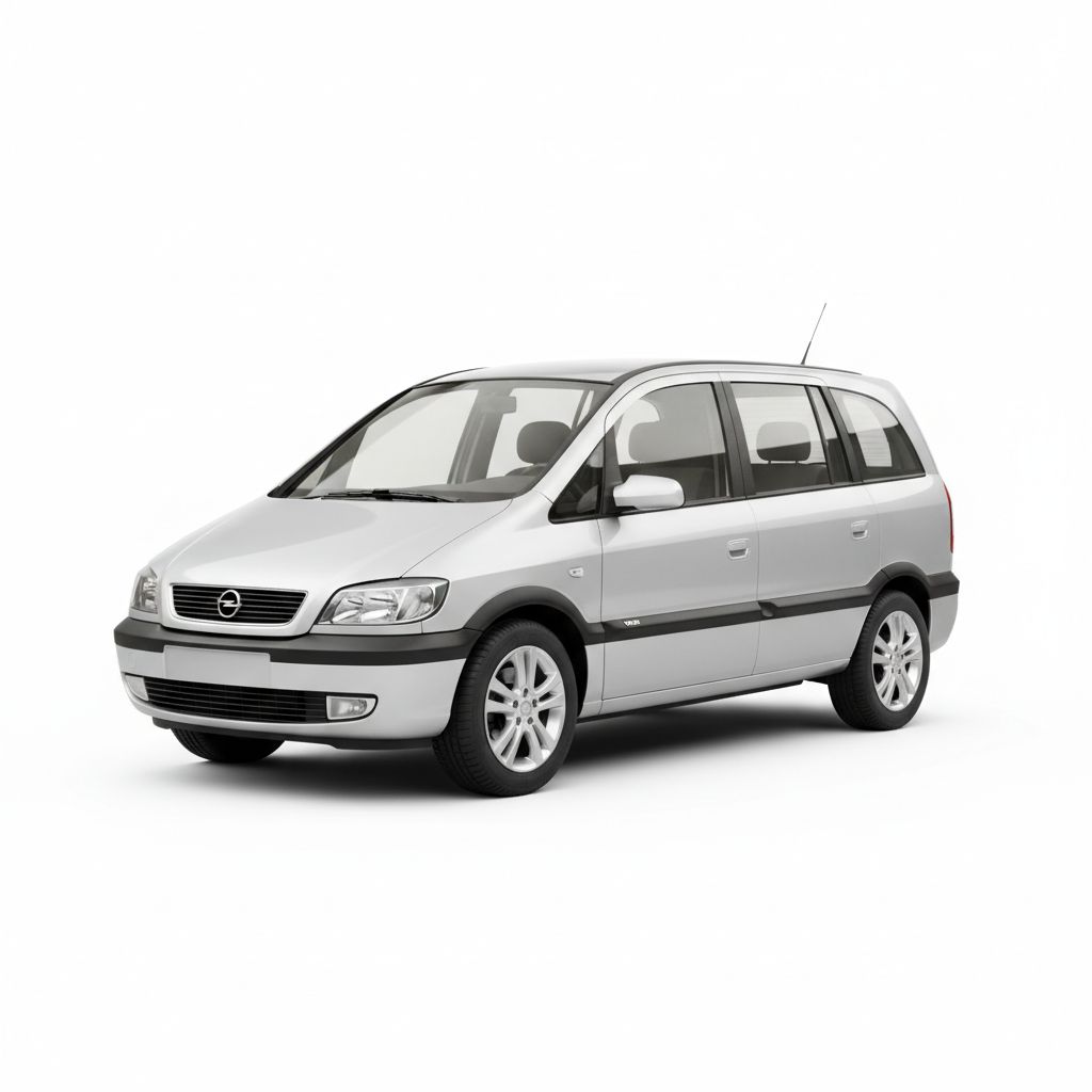 Opel Zafira A 1999 — widok boczny