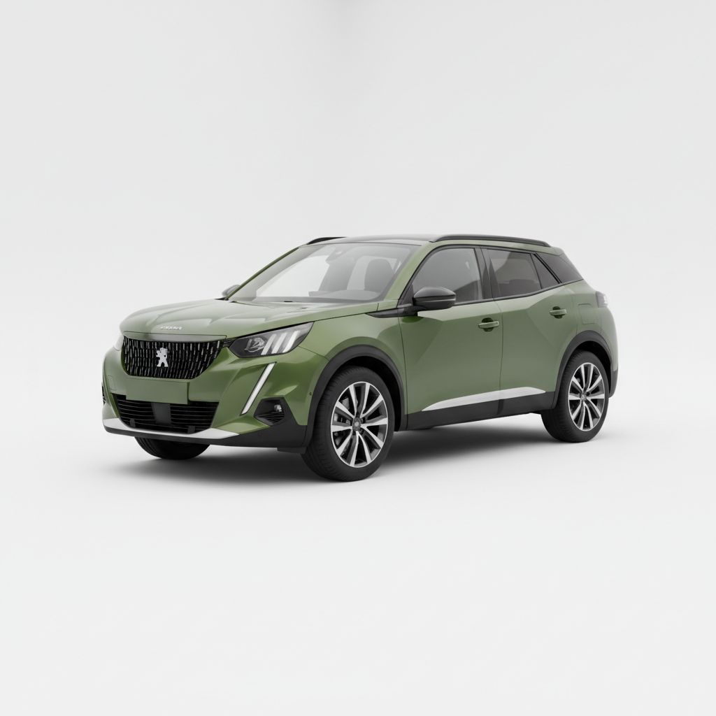 Peugeot e-2008 Mk2 2024 — widok boczny