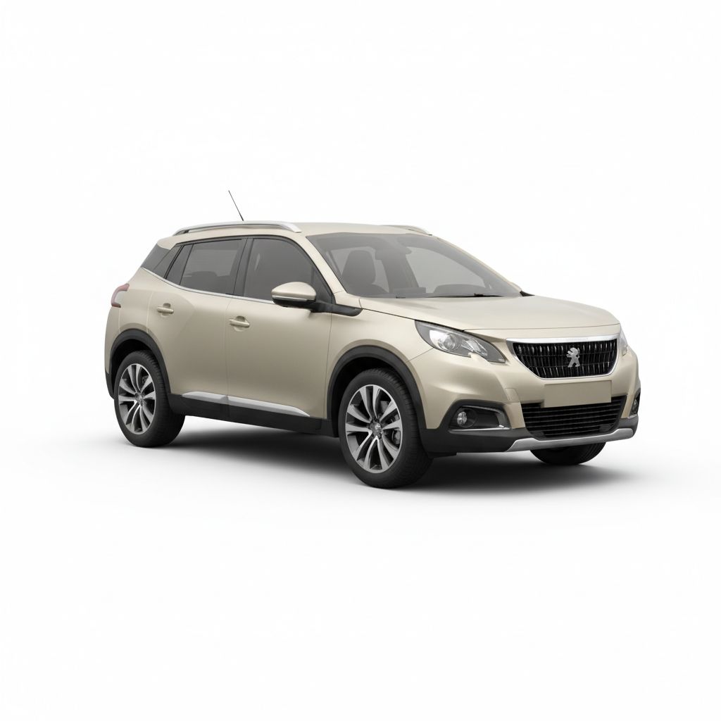 Peugeot 2008 Mk2 2019 — widok boczny