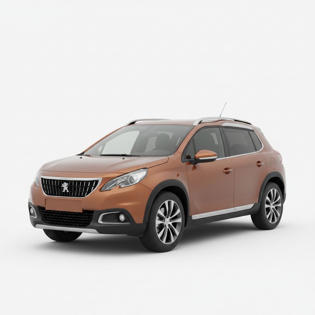 Peugeot 2008 Mk2 2019 — widok boczny