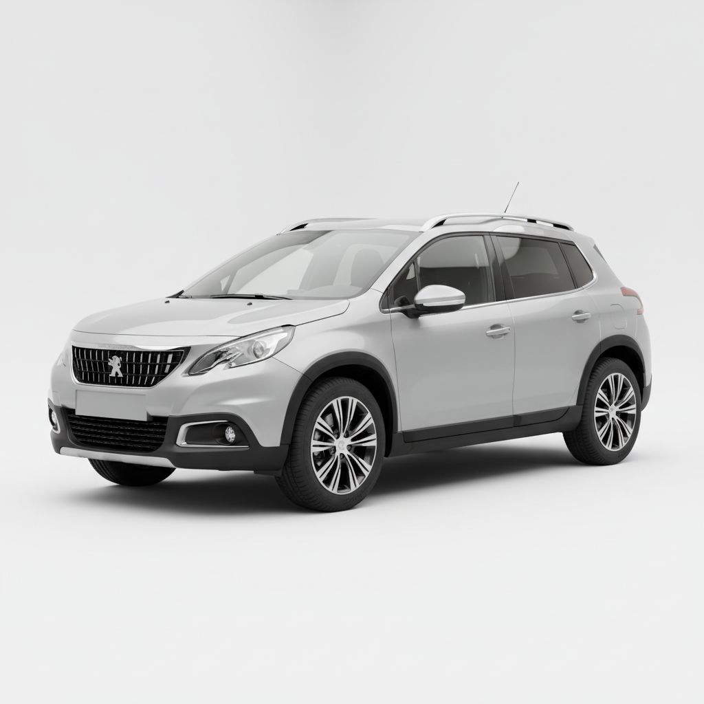 Peugeot 2008 Mk2 2019 — widok boczny