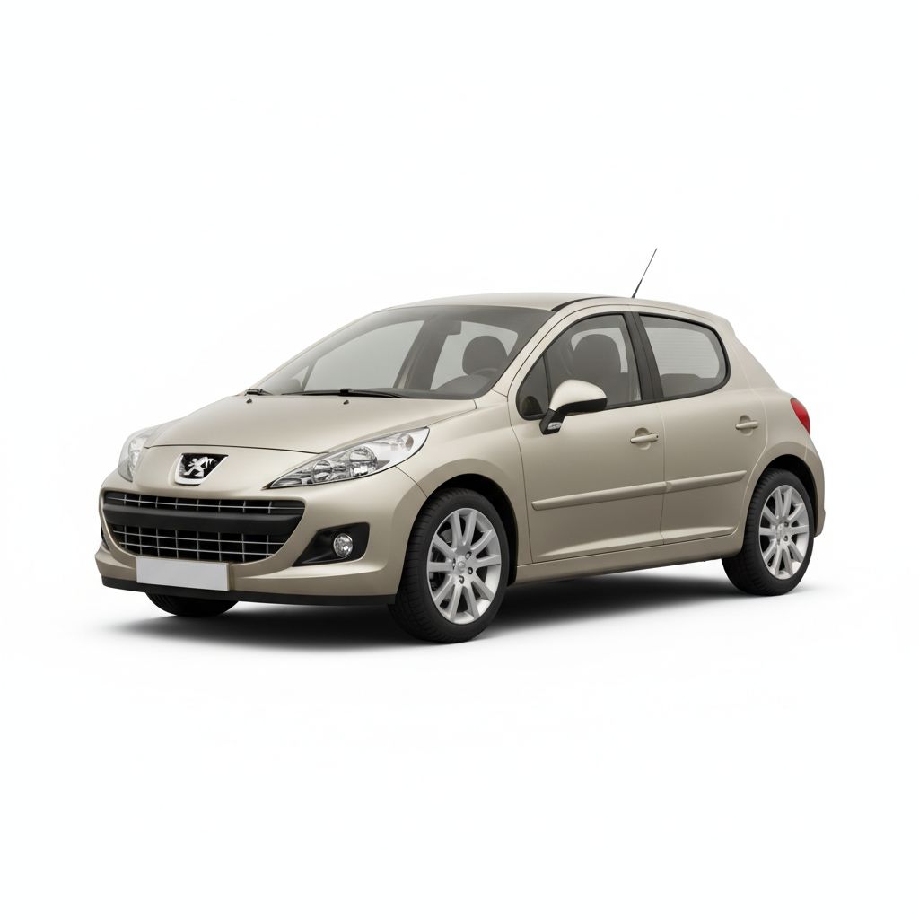 Peugeot 207 A7 2006 — widok boczny