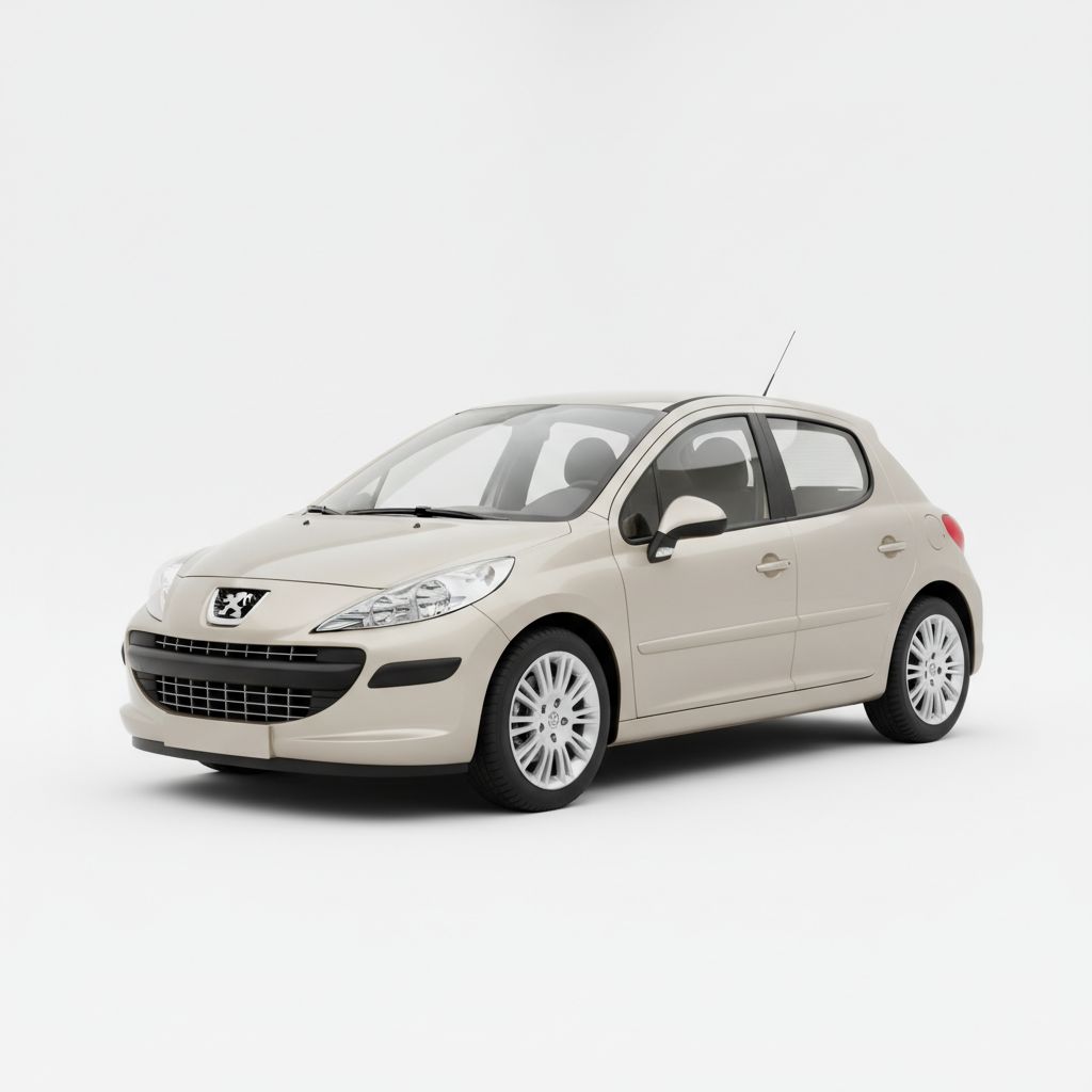 Peugeot 207 A7 2006 — widok boczny